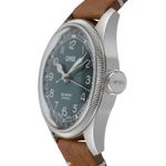 Oris Big Crown Pointer Date 01 754 7779 4067-Set (Unknown (random serial)) - Green dial 38 mm Steel case (6/8)