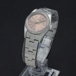 Rolex Oyster Perpetual 76030 (2000) - Roze wijzerplaat 26mm Staal (5/7)