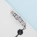 Cartier Tank Française SM W51008Q3 (2001) - White dial 20 mm Steel case (2/8)