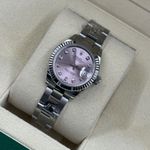 Rolex Lady-Datejust 279174 (2024) - Pink dial 28 mm Steel case (8/8)