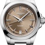 Longines Conquest L3.430.4.62.6 (2025) - Brown dial 34 mm Steel case (1/1)