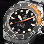 TAG Heuer Aquaracer WBP5A8A.BF0619 (2025) - Black dial 45 mm Titanium case (3/7)