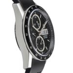 TAG Heuer Carrera Calibre 16 CV201AG (2015) - Black dial 41 mm Steel case (7/8)