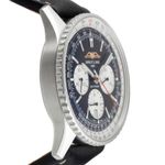 Breitling Navitimer 1 B01 Chronograph AB0138211B1P1 (Unknown (random serial)) - Black dial 43 mm Steel case (7/8)