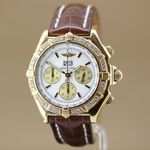 Breitling Crosswind Special K44355 (Unknown (random serial)) - White dial 44 mm Yellow Gold case (2/8)