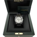 Audemars Piguet Royal Oak Chronograph 26240ST.OO.1320ST.07 (2024) - Zwart wijzerplaat 41mm Staal (8/8)