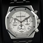 Audemars Piguet Royal Oak Chronograph 26240ST.OO.1320ST.07 (2024) - Zwart wijzerplaat 41mm Staal (1/8)