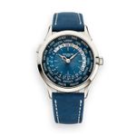 Patek Philippe World Time 5230P-001 (2024) - Blauw wijzerplaat 39mm Platina (1/1)