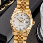 Rolex Datejust 36 16018 (1979) - 36 mm Yellow Gold case (3/8)