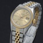 Rolex Lady-Datejust 69173 (1986) - Gold dial 26 mm Gold/Steel case (7/7)