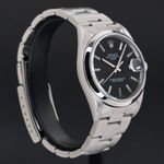 Rolex Oyster Perpetual Date 15200 (1999) - Black dial 34 mm Steel case (4/7)