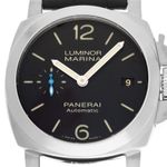 Panerai Luminor 1950 PAM01372 (2025) - Zwart wijzerplaat 40mm Staal (1/7)