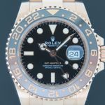 Rolex GMT-Master II 126715CHNR (2018) - Zwart wijzerplaat 40mm Roségoud (2/4)