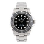 Rolex Submariner No Date 114060 (2017) - Zwart wijzerplaat 40mm Staal (1/5)