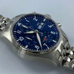 IWC Pilot Chronograph IW388102 (2023) - Blue dial 41 mm Steel case (3/6)