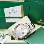 Rolex Datejust 41 126331 (2019) - Silver dial 41 mm Gold/Steel case (7/7)
