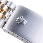 Rolex Datejust 36 16233 (1993) - Grey dial 36 mm Gold/Steel case (7/8)