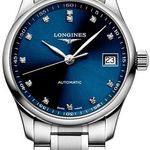 Longines Master Collection L2.357.4.97.6 (2026) - Blauw wijzerplaat 34mm Staal (1/1)