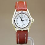 Breitling Callistino K52045 (2000) - White dial 28 mm Yellow Gold case (1/7)