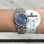 Rolex Datejust 31 68279 (1990) - Blue dial 31 mm White Gold case (5/8)