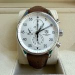 TAG Heuer Carrera Calibre 1887 CAR2015.FC6321 (2013) - Silver dial 43 mm Steel case (3/34)