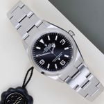 Rolex Explorer 124270 (2024) - Black dial 36 mm Steel case (1/8)