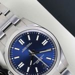 Rolex Oyster Perpetual 41 124300 (2024) - Blue dial 41 mm Steel case (4/8)