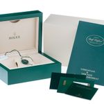 Rolex Lady-Datejust 279161 (2016) - Brown dial 28 mm Gold/Steel case (2/7)