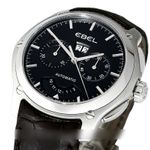 Ebel Classic Hexagon E9305F71 (Onbekend (willekeurig serienummer)) - Zwart wijzerplaat 48mm Staal (2/5)