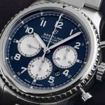 Breitling Navitimer 8 AB0117131C1A1 (2020) - Blauw wijzerplaat 43mm Staal (3/7)