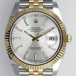 Rolex Datejust 41 126333 (2021) - Silver dial 41 mm Gold/Steel case (1/2)