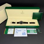 Rolex Cellini Time 50509 (2018) - Black dial 39 mm White Gold case (3/8)