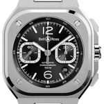 Bell & Ross BR 05 BR05C-BLC-ST/SRB (2026) - Zwart wijzerplaat 43mm Staal (1/1)