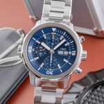 IWC Aquatimer Chronograph IW376805 (2015) - Blauw wijzerplaat 44mm Staal (3/8)