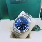 Rolex Oyster Perpetual 41 124300 (2024) - Blue dial 41 mm Steel case (3/8)