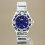 Breitling Lady J D52065 (1994) - Blue dial 31 mm Steel case (1/8)