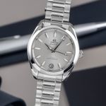 Omega Seamaster Aqua Terra 220.10.34.20.09.001 (Unknown (random serial)) - White dial 34 mm Steel case (3/8)