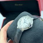 Cartier Ballon Bleu 33mm WSBB0030 (2024) - Silver dial 33 mm Steel case (8/8)