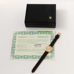 Rolex Cellini 4112 (1991) - Champagne dial 32 mm Yellow Gold case (1/7)