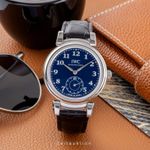 IWC Da Vinci Automatic IW358102 (Onbekend (willekeurig serienummer)) - Blauw wijzerplaat 40mm Staal (3/8)