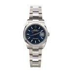 Rolex Datejust 36 126200 (Unknown (random serial)) - Blue dial 36 mm Steel case (1/8)