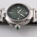 Cartier Pasha WSPA0022 (2021) - Green dial 41 mm Steel case (7/8)