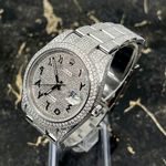 Rolex Datejust 41 126300 (2021) - Diamant wijzerplaat 41mm Staal (4/8)