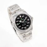 Rolex Air-King 126900 (2022) - Black dial 40 mm Steel case (4/8)
