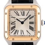 Cartier Santos Dumont W2SA0012 (2022) - Silver dial 28 mm Steel case (2/5)