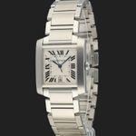 Cartier Tank Française W51002Q3 / 2302 (2003) - 28mm Staal (1/8)