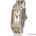 Cartier Panthère 110000R (Unknown (random serial)) - Silver dial 27 mm Gold/Steel case (6/8)
