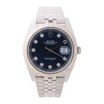 Rolex Datejust 41 126334 (2020) - Blauw wijzerplaat 41mm Staal (1/4)