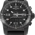 Breitling Cockpit B50 VB501022/BD41/176V (Unknown (random serial)) - Black dial 46 mm Titanium case (1/5)