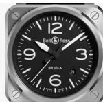 Bell & Ross BR 03 BR03A-BL-ST/SRB (2024) - Black dial 41 mm Steel case (1/1)